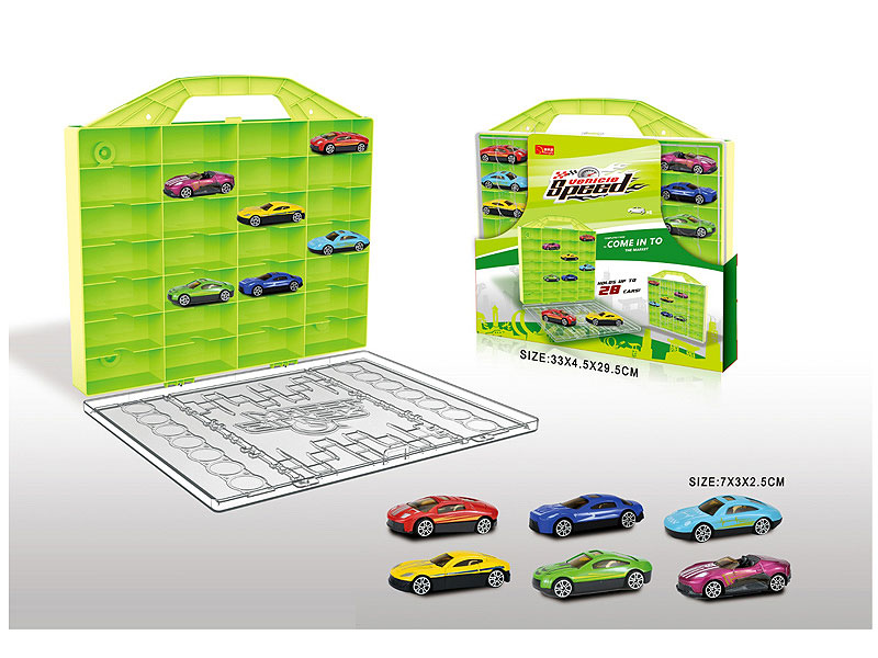 Die Cast Car Set Free Wheel(6in1) toys