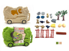 Free Wheel Car Set W/L_S(2C) toys