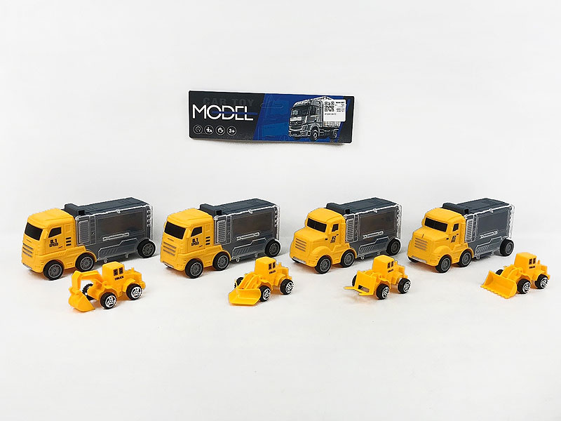 Free Wheel Storage Car Set toys