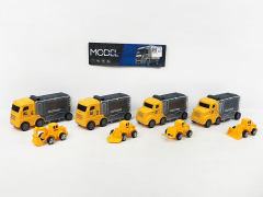 Free Wheel Storage Car Set toys