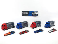 Free Wheel Storage Car Set(4in1) toys