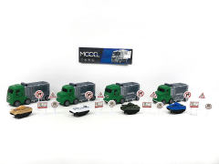 Free Wheel Storage Car Set(4in1) toys