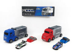 Free Wheel Storage Car Set(2in1) toys