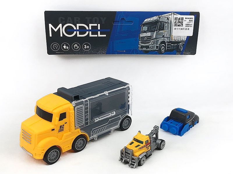 Free Wheel Storage Car Set toys