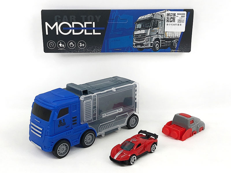 Free Wheel Storage Car Set toys