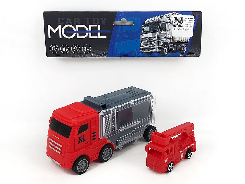 Free Wheel Storage Car Set toys