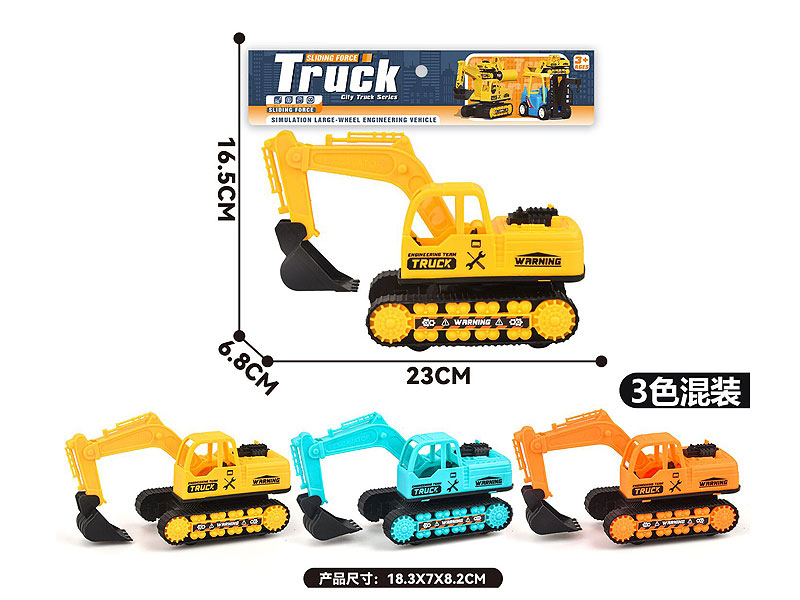 Free Wheel Construction Truck(3C) toys