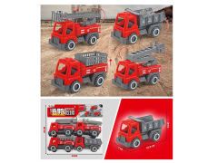 Free Wheel Fire Engine(4in1) toys