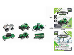 1:64 Die Cast Farmer Truck Free Wheel(6S) toys