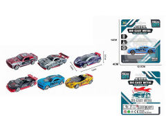 1:64 Die Cast Sports Car Free Wheel(6S) toys