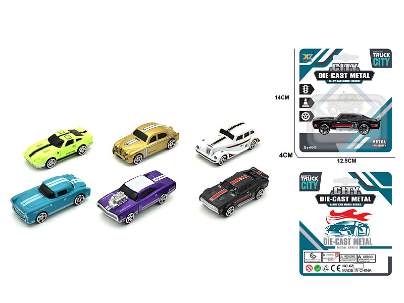 Die Cast Car Free Wheel(6S) toys