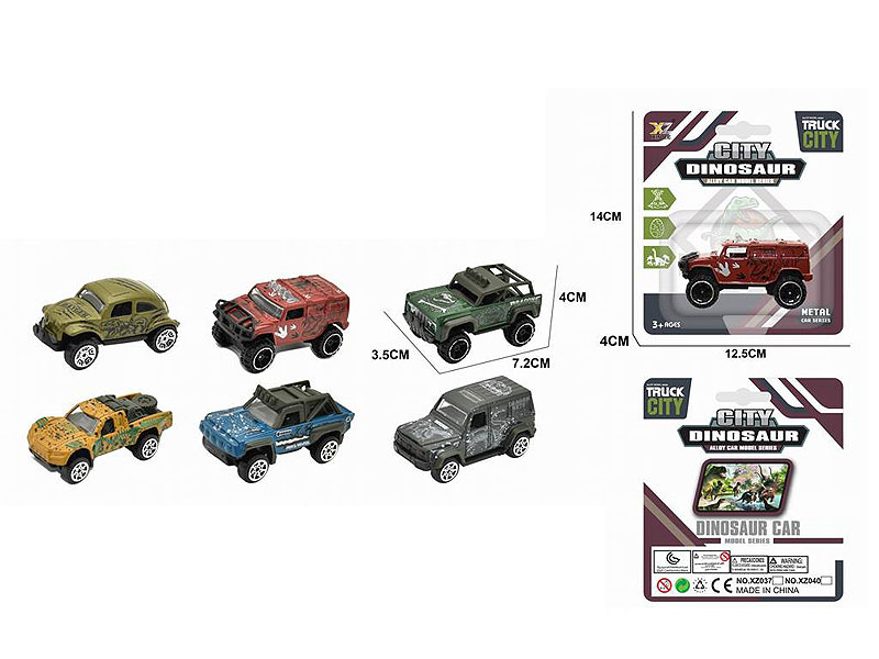 1:64 Die Cast Car Free Wheel(6S) toys