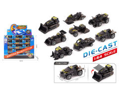 1:64 Die Cast Car Free Wheel(60in1) toys