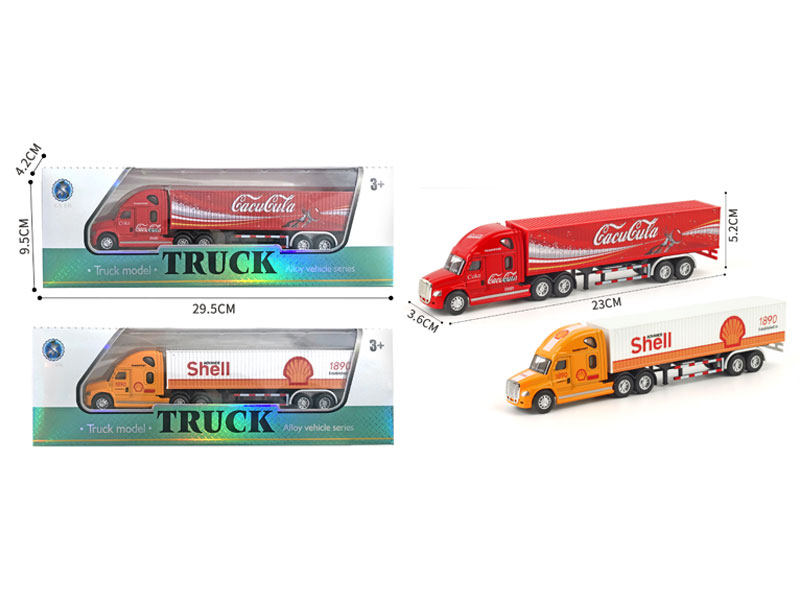 Die Cast Container Free Wheel(2S) toys