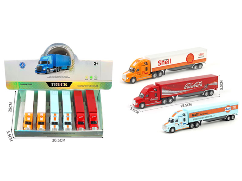 Die Cast Car Free Wheel(6in1) toys