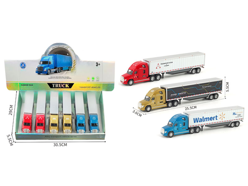 Die Cast Car Free Wheel(6in1) toys