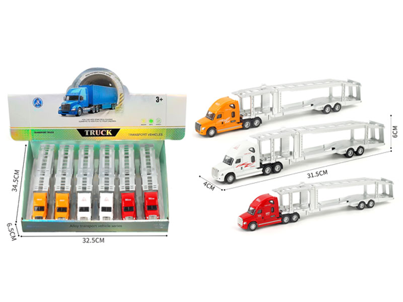 Die Cast Truck Free Wheel(6in1) toys