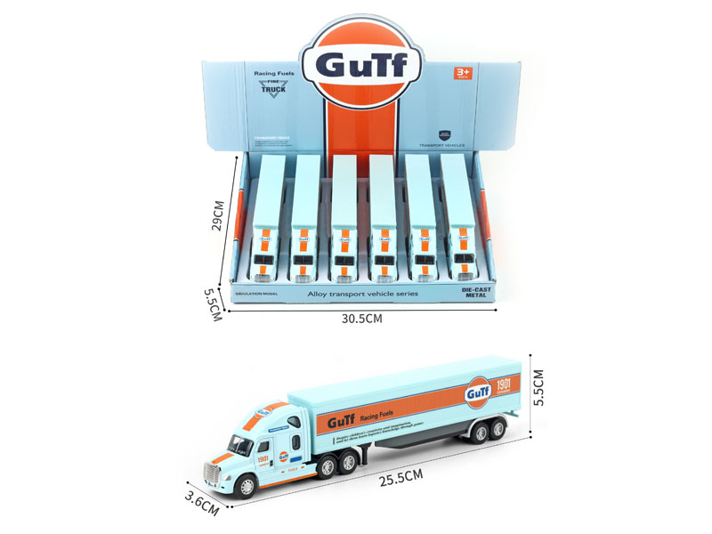 Die Cast Car Free Wheel(6in1) toys