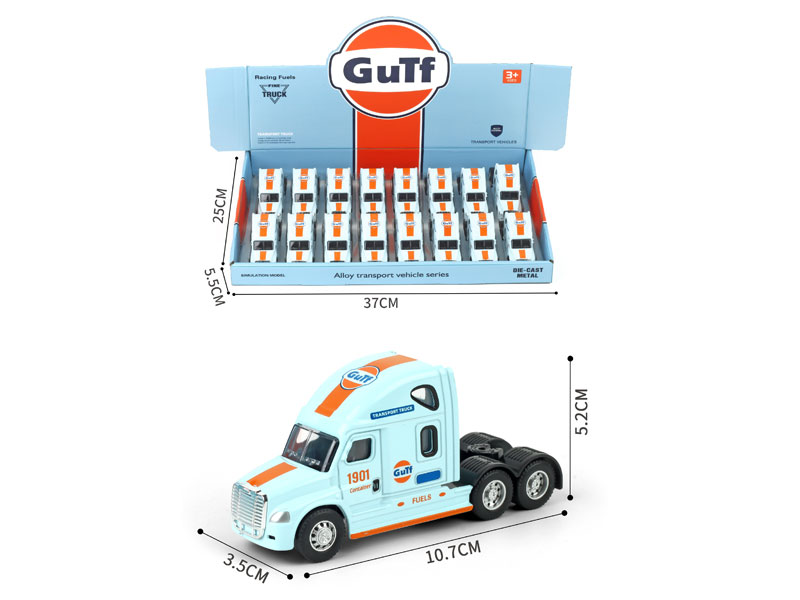 Die Cast Truck Free Wheel(16in1) toys