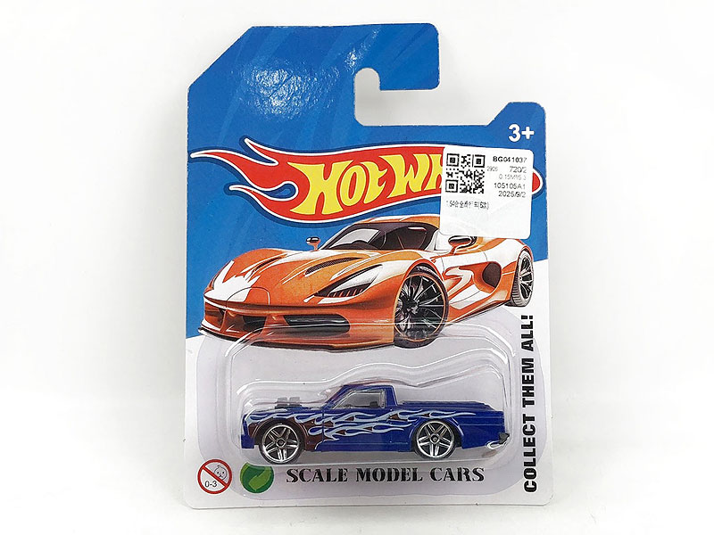 1:64 Die Cast Car Free Wheel(6S) toys