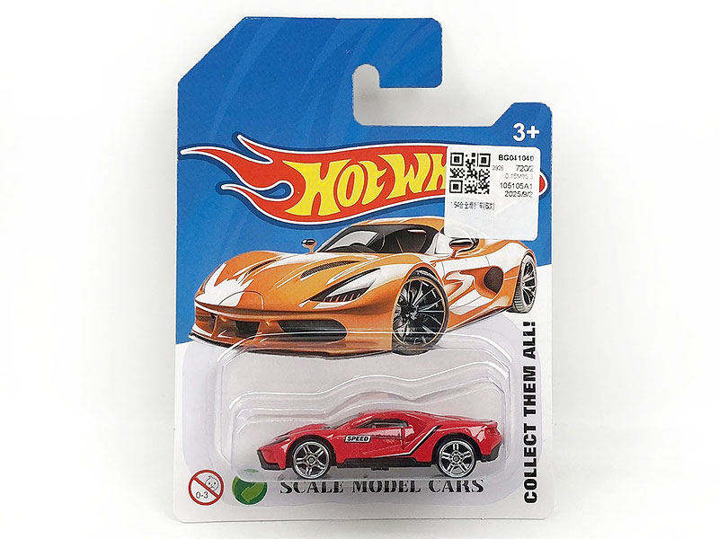 1:64 Die Cast Car Free Wheel(6S) toys