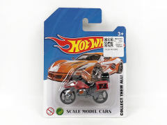 1:64 Die Cast Motorcycle Free Wheel(2S4C)