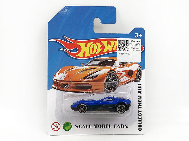 1:64 Die Cast Car Free Wheel(6S) toys