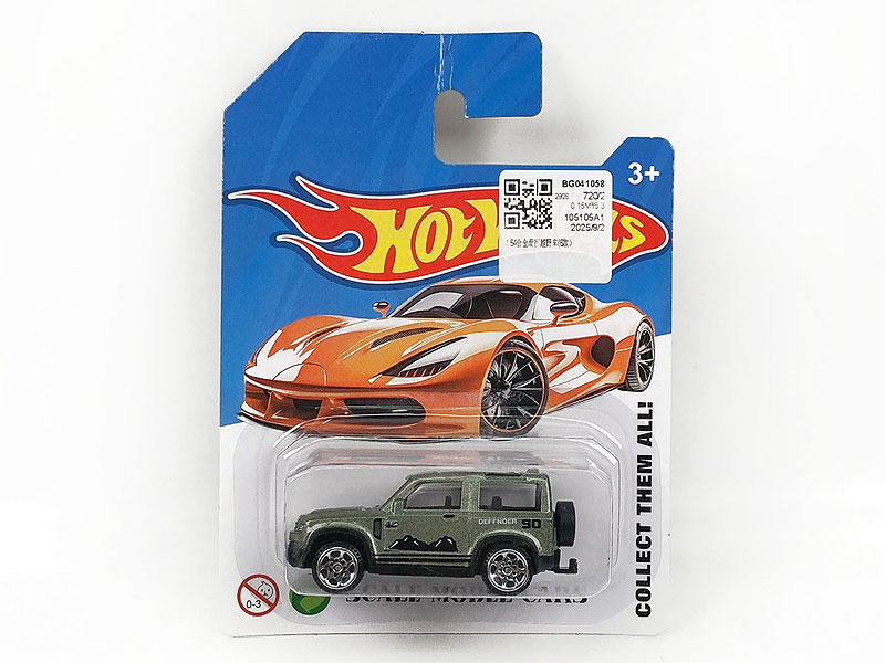 1:64 Die Cast Car Free Wheel(6S) toys