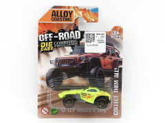 1:64 Die Cast Car Free Wheel(6S) toys