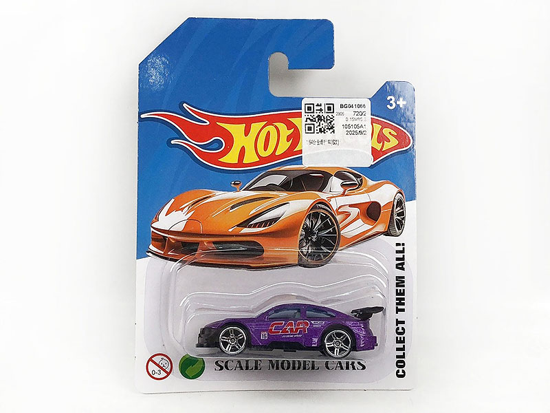 1:64 Die Cast Car Free Wheel(6S) toys