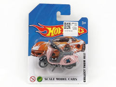1:64 Die Cast Motorcycle Free Wheel(4S) toys