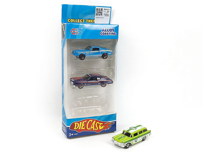 1:64 Die Cast Car Free Wheel(3in1) toys