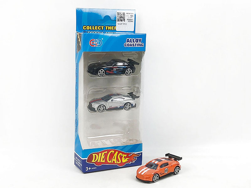 1:64 Die Cast Car Free Wheel(3in1) toys