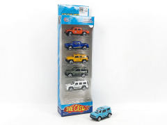 1:64 Die Cast Car Free Wheel(6in1) toys