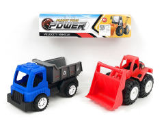 Free Wheel Construction Truck(2in1) toys