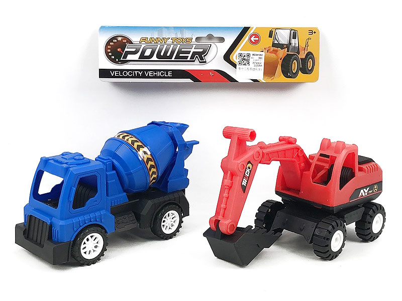 Free Wheel Construction Truck(2in1) toys