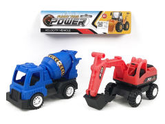Free Wheel Construction Truck(2in1) toys