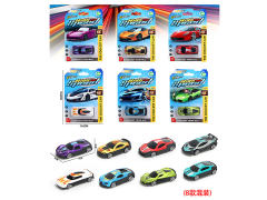 Die Cast Sports Car Free Wheel(6S) toys