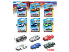 Die Cast Sports Car Free Wheel(6S) toys