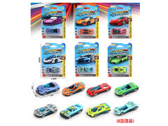 Die Cast Sports Car Free Wheel(8S) toys