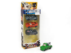 1:64 Die Cast Car Free Wheel(4in1) toys