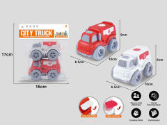 Free Wheel Cartoon Car(2in1) toys