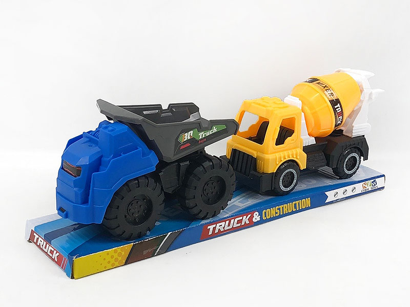 Free Wheel Construction Truck(2in1) toys