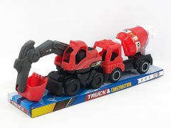 Free Wheel Construction Truck(2in1) toys
