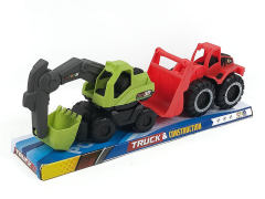 Free Wheel Construction Truck(2in1) toys