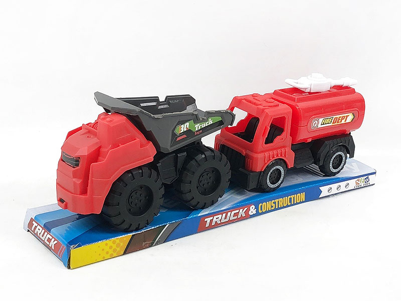Free Wheel Construction Truck(2in1) toys