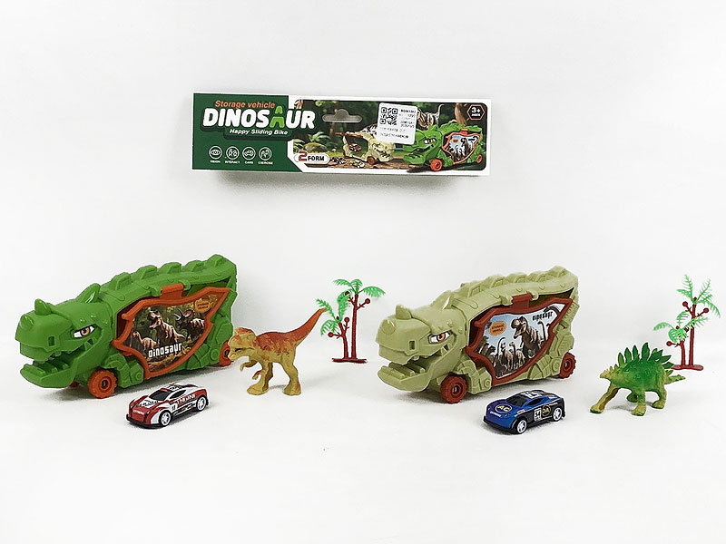 Free Wheel Storage Car Set(2in1) toys