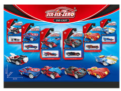 Die Cast Sports Car Free Wheel(6S) toys