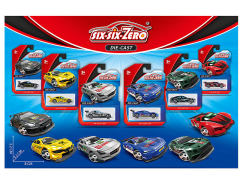 Die Cast Sports Car Free Wheel(6S) toys