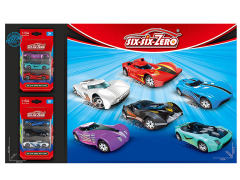 Die Cast Sports Car Free Wheel(3in1) toys